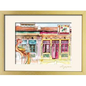 The Peranakan Collections- Shophouses Artprint 2