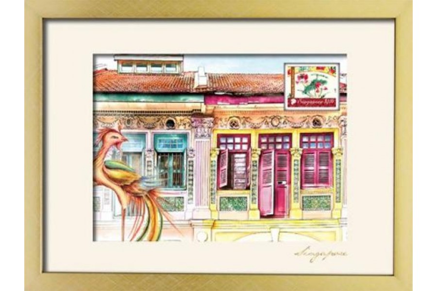 The Peranakan Collections- Shophouses Artprint 2