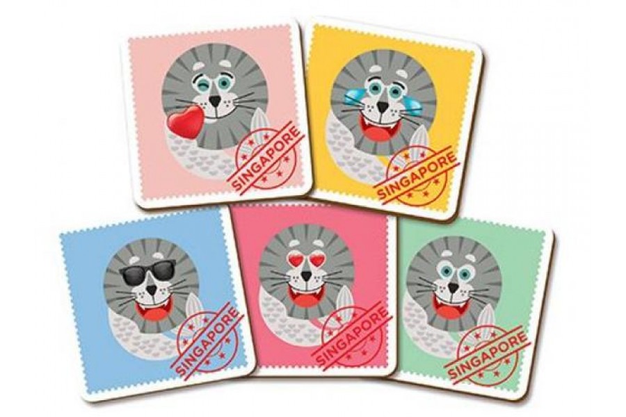 Greetings Collection - Coaster Set of 5