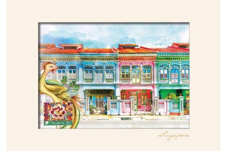 The Peranakan Collections- Shophouses Print 3